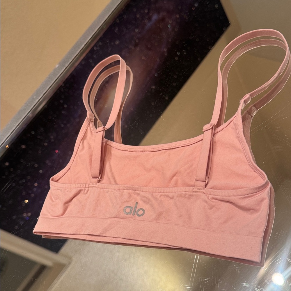 All Yoga Sheer Glow Ballet Pink Bra - Picture 5 of 5